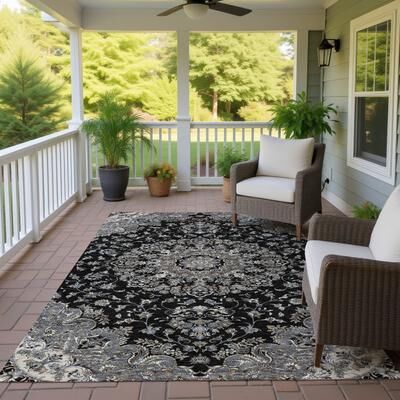 Addison Rugs Machine Washable Indoor/ Outdoor Traditional Niko Chantille Rug