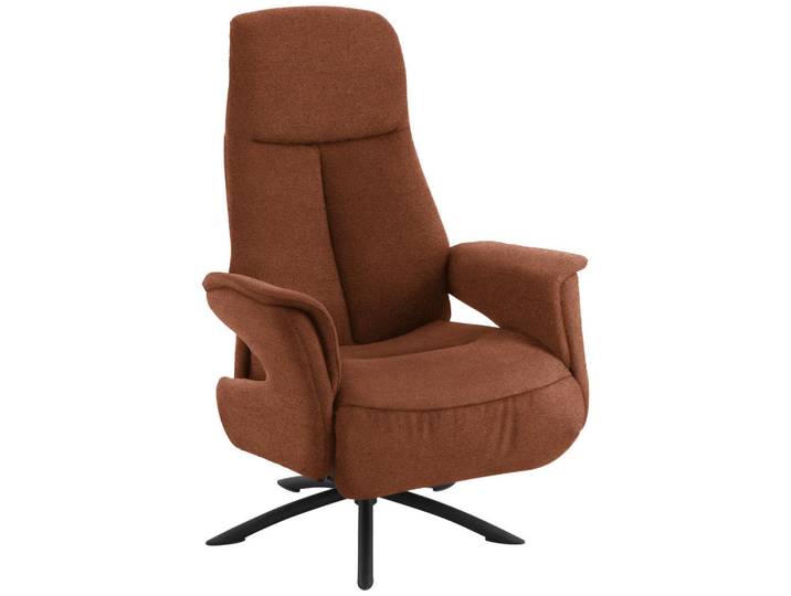 Welnova Relaxsessel, Cognac, Metall, 73x108x86 cm, Fußauswahl, Lederauswahl, Stoffauswahl, Relaxfunktion, Wohnzimmer, Sessel, Relaxsessel