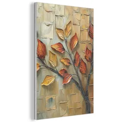 AKUSTIKBILD Baum - Abstrakt - Natur - Kunst Wanddeko 60x90 cm
