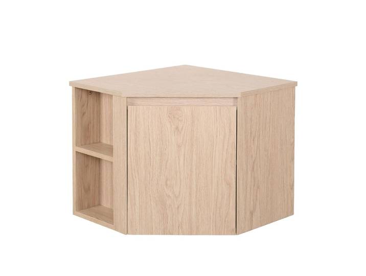 Meuble sous vasque d'angle