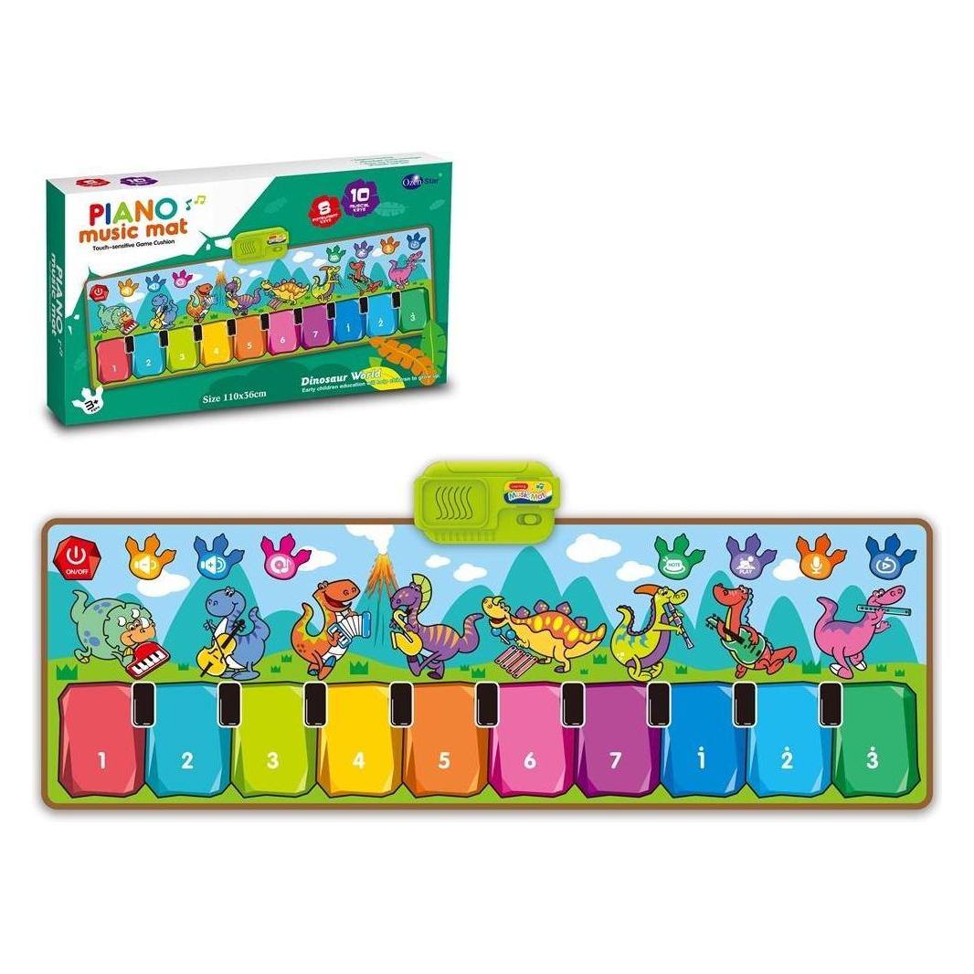 Trifox Dinosaurier-Klaviermusikmatte (54610787)