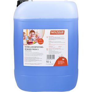 Novadur Desinfektionsmittel Novadest Fresh S, für Flächen, ohne Alkohol, Kanister 10 Liter