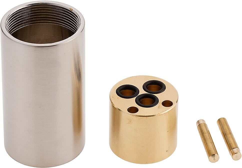 Kronenbach replacement screw sleeve stainless steel for washbasin universal base body