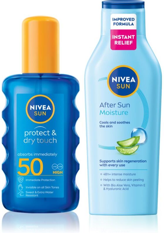 NIVEA SUN set for sun exposure