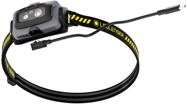 LED LENSER® Lampe frontale HF4R Work grise IP68 étanche 500 lm Boost ; Ledlenser (502793)