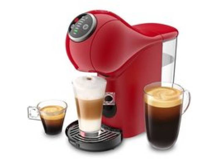 KRUPS Machine à café Cafetière expresso Compact Fonction XL Multi-boissons Genio S Plus rouge YY4444FD