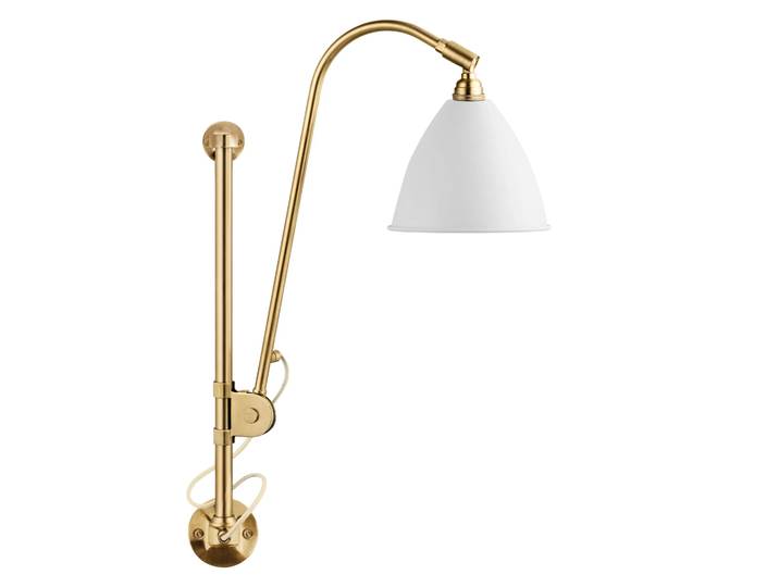 GUBI Bestlite BL5 Wandleuchte Matt weiß-messing