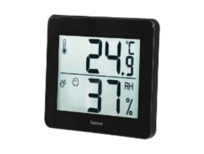 Hama \ TH-130\ Thermo/Hygrometer Black