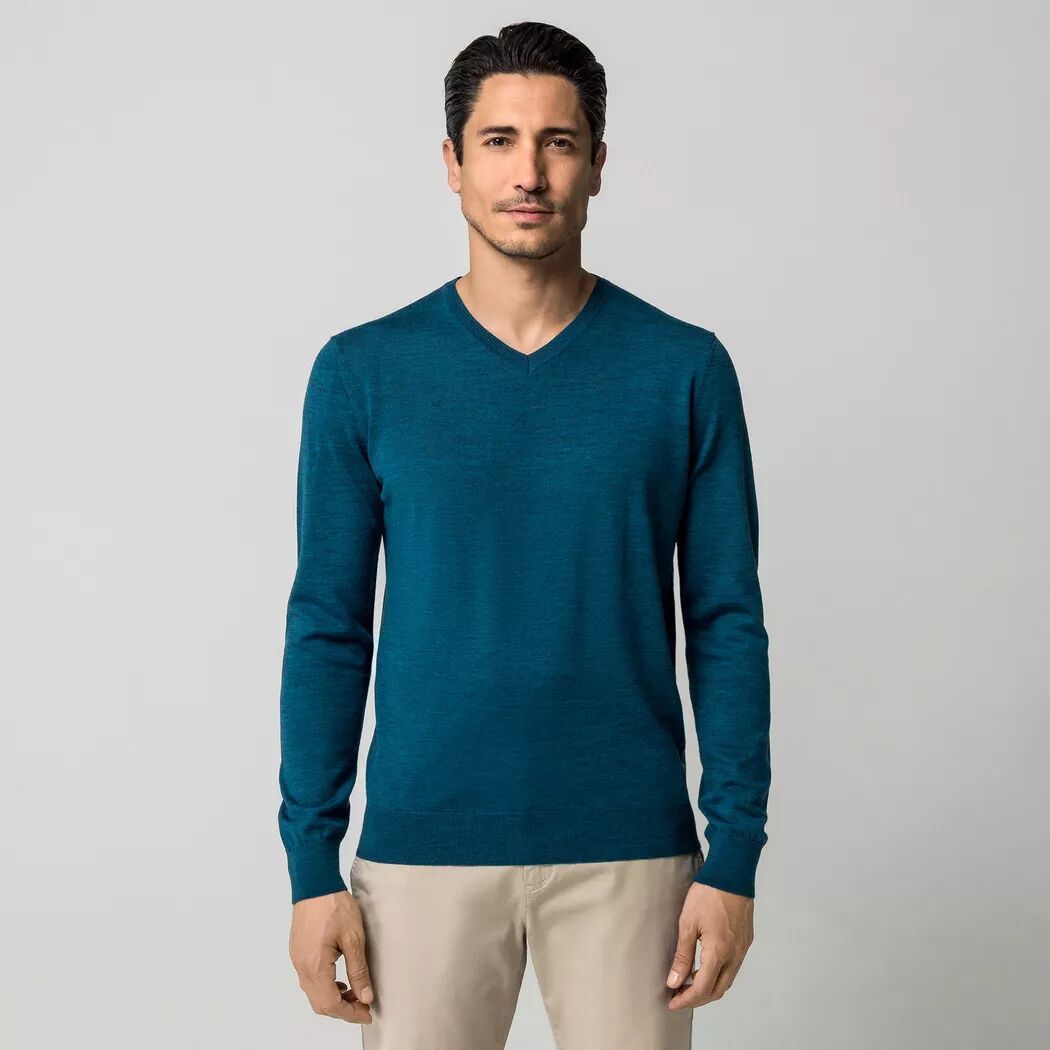 Manor Man - Pullover, für Herren, Ozeangrün, Größe S