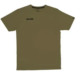 Spalding, Herren, Sportshirt, Essential Tee (S), Grün