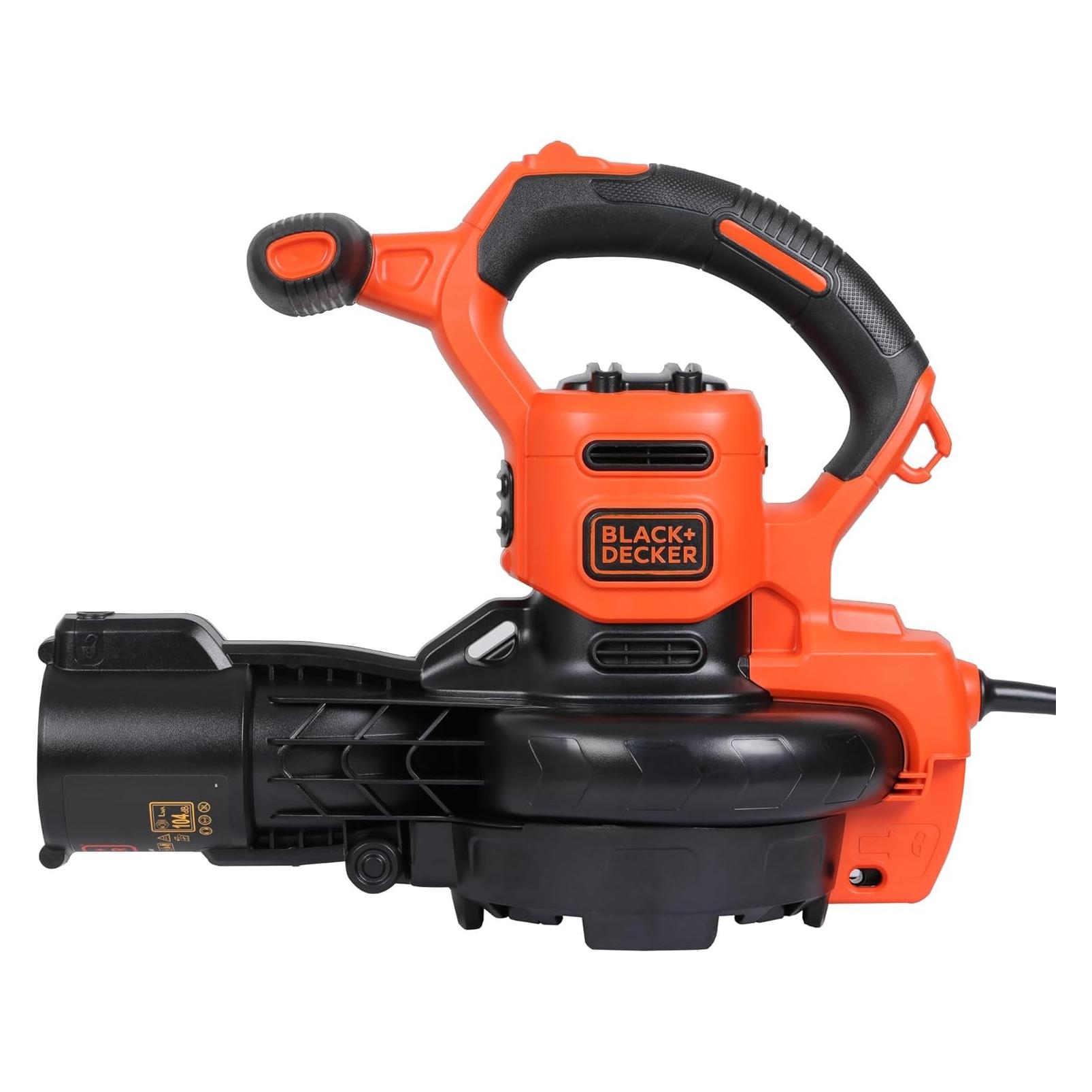Black & Decker BEBLV300-QS (Netzbetrieb, Laubbläser, Laubsauger, Laubsauger-& bläser) (BEBLV300-QS)