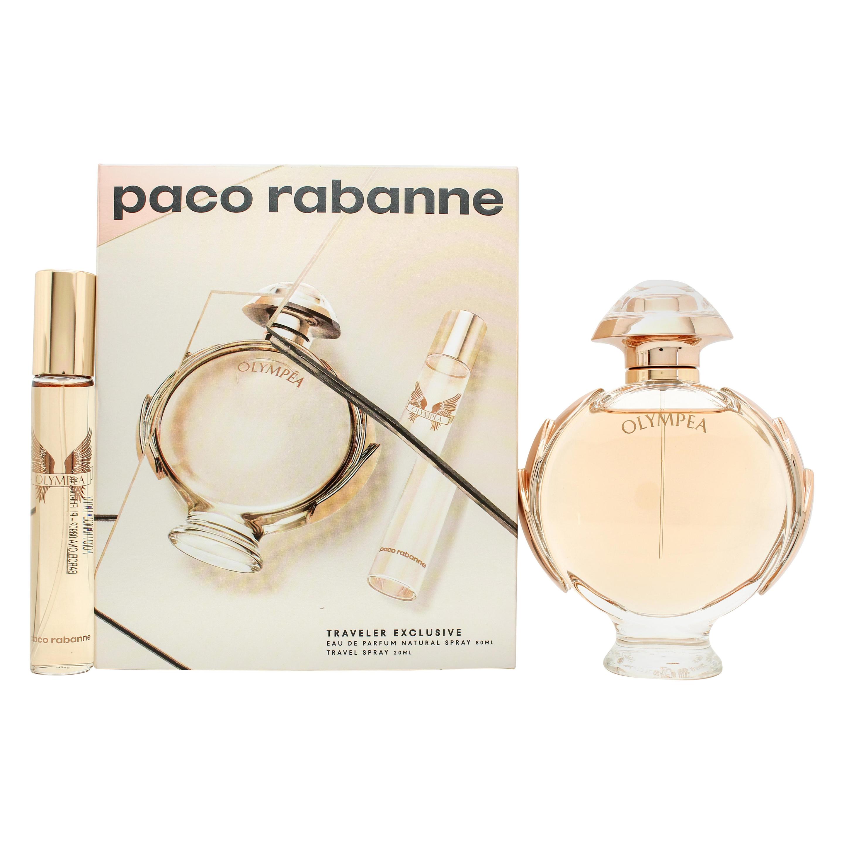 Paco Rabanne Olympea Eau De Parfüm Spray 80ml Set 2 Stück 2020 (Parfum Set) (S1763FW)