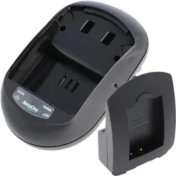 AccuCell Ladegerät Panasonic DMW-BCG10 E (Kamera Akku Ladegerät), Kamera Stromversorgung, Schwarz