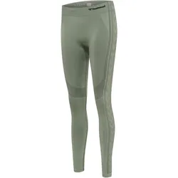 hummel hmlSHAPING Seamless Mid Waist Tights Damen lily pad XS