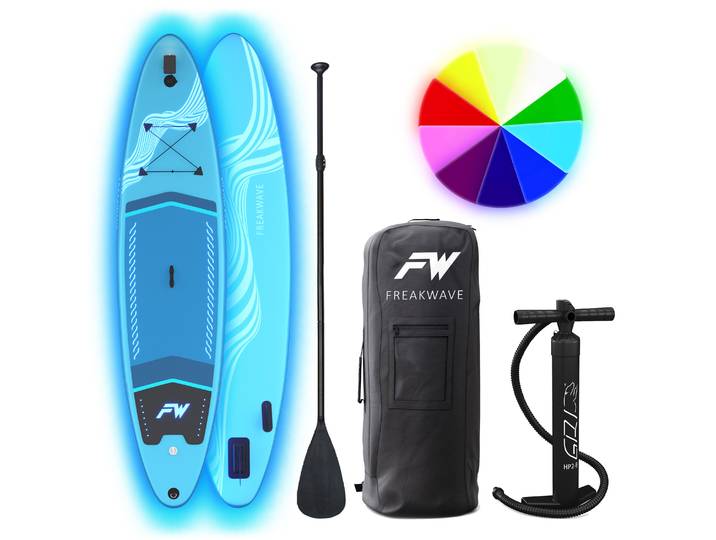 LED Stand up Paddle MAGIC 335 cm blau
