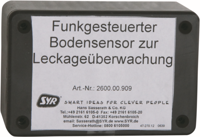 Syr - Sasserath Resi 2600 Leckageschutzsensor 2600.00.909 Funkgesteuert