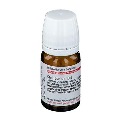 Chelidonium D 6 Tabletten 80 St