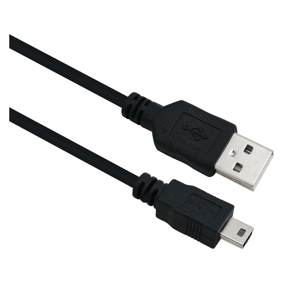 Helos USB-Kabel USB (M) bis Mini-USB, Typ B (M) (3 m, USB 2.0) (288316)