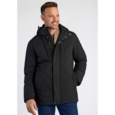 Parka JACK’S "Parka Comfort Fit", Herren, Gr. M, schwarz, Obermaterial: 100% Polyester. Futter: 100% Polyester. Füllung: 100% Polyester, unifarben, Jacken Parka