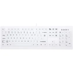 Active Key AK-C8100F-U1-W/US (US, Kabelgebunden), Tastatur, Weiss