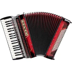 Zupan Juwel IV 96 EF/MH Cassotto Akkordeon Shadow Red
