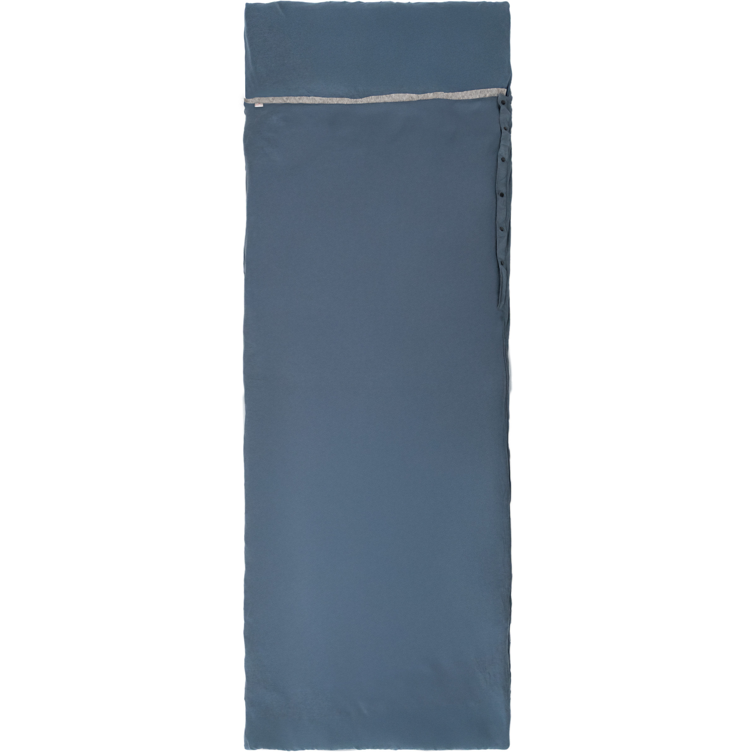 Grüezi Bag WoodWool Liner Almhütte Schlafsack Hüttenschlafsäcke & Inlets blau Größe max. 190cm Trekking Lyocell (Tencel)