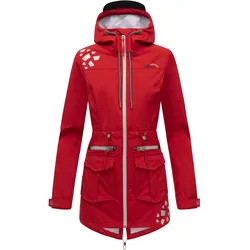 MARIKOO Damen Softshelljacke Outdoor Funktionsjacke aus Wasserabweisendem Obermaterial Ulissaa