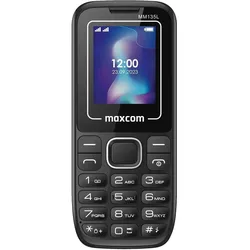 Maxcom Telefon MM 135L Dual sim USB C (1.77"), Tastenhandy, Schwarz