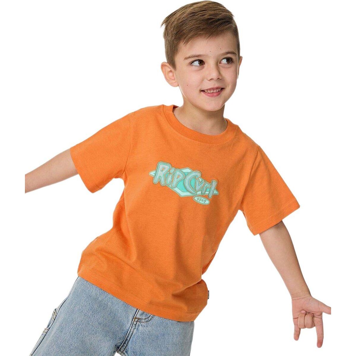 RipCurl Ride The Wave Logo Tee - BOY vitamin c (2825) 45750 02TTTE-2825-3-4