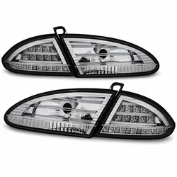 LED-Rückleuchten passend für Seat Leon 06/2005–2009 | Chrom
