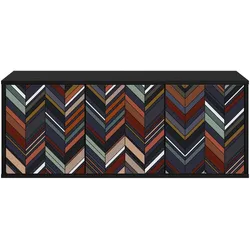 vidaXL, TV Möbel, Ramonita (Geometrischer Druck) (33 x 102 x 40 cm)