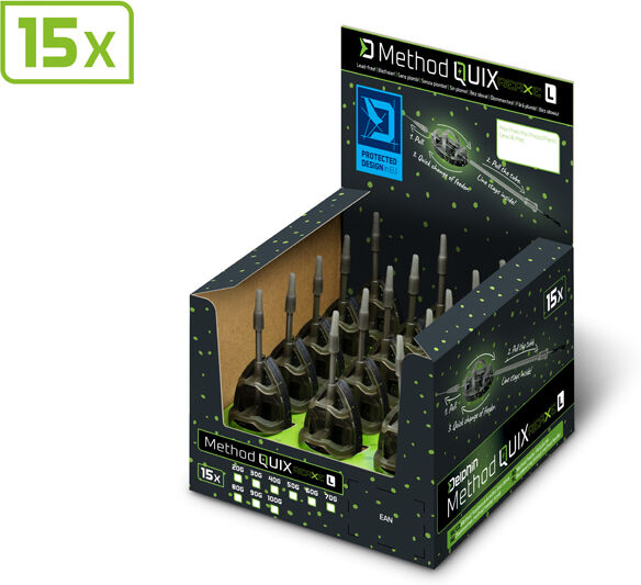 Feeder Delphin Method QUIX Reaxe L 100g 100g