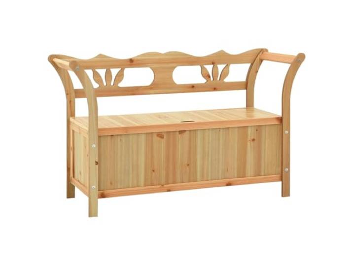 vidaXL Sitzbank 107x45x75,5 cm Massivholz Tanne