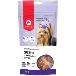 MACED Sushi mit Kaninchen und Fisch 60g