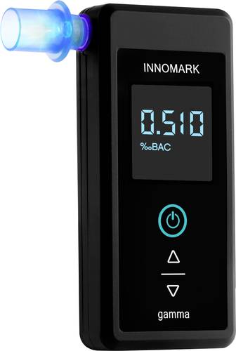 ACE INNOMARK gamma Alkoholtester Schwarz 0.07 bis 4.00 ‰ inkl. Display