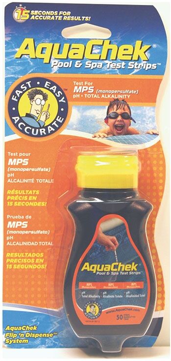 Aquachek orange (oxygène actif)