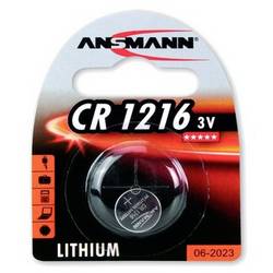 Ansmann Knopfzelle CR1216 3 V 1 St. 24 mAh Lithium 1516-0007