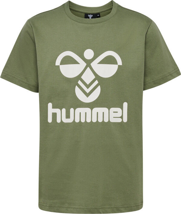 Hummel Kids' hmlTRES T-Shirt Short Sleeve Olivine 116