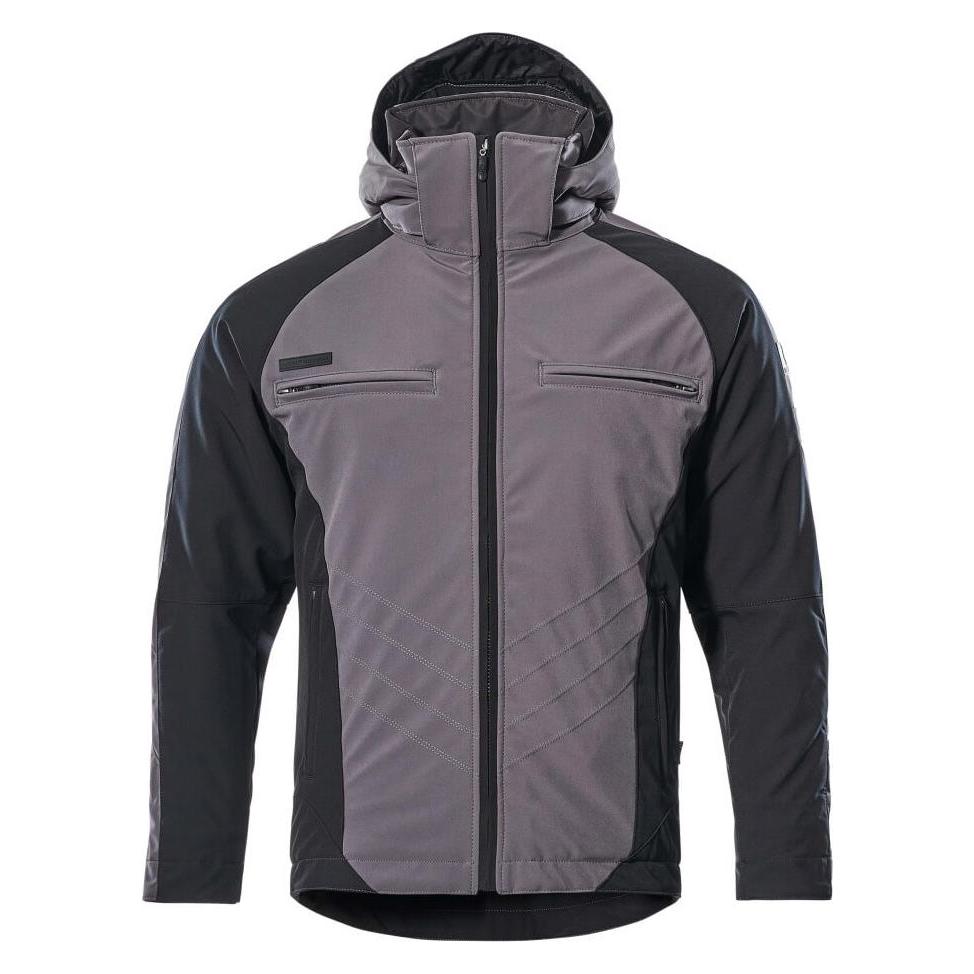 Mascot 16002, Unisex Softshell Jacke, Elastan, Polyester Schwarz/Grau, Grösse XL (XL) (16002-149-88809 XL)