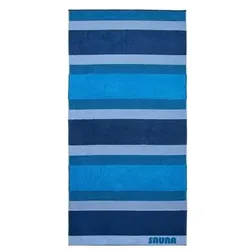 Dyckhoff, Strandtuch, Saunatuch XL Stripe blau 100,0 x 200,0 cm (200 x 100 cm)