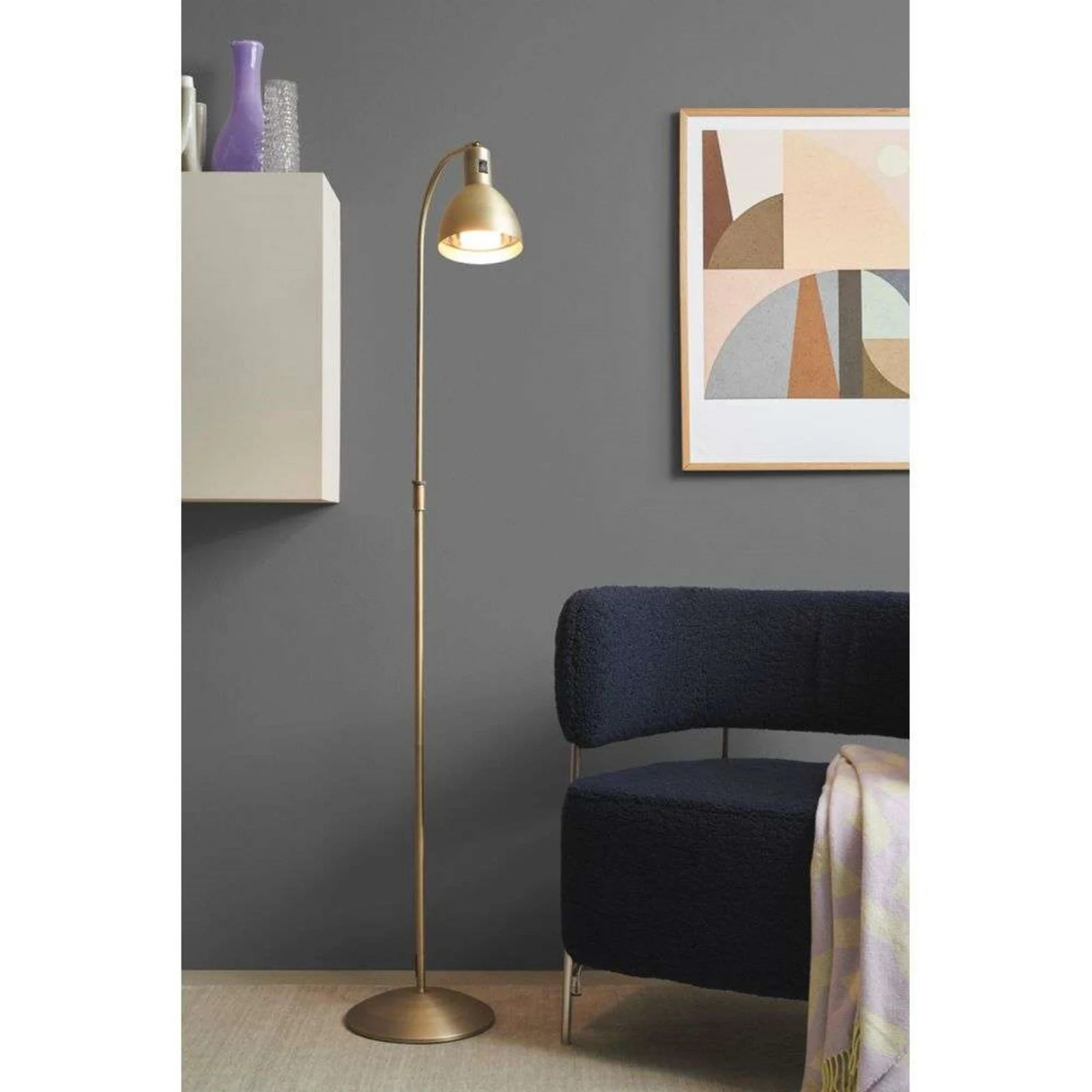 Halo Design Angora Vloerlamp Antique Brass