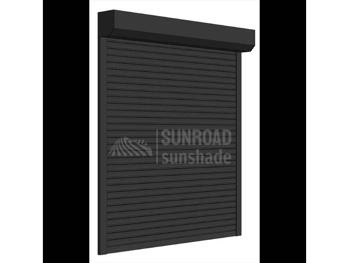 Volet roulant automatique Sunroad sur mesure - Volet de sécurité en aluminium pour ouragan et tempête pour fenêtres et portes