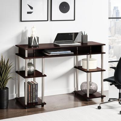 Convenience Concepts Designs2Go No Tools Student Desk with Shelves