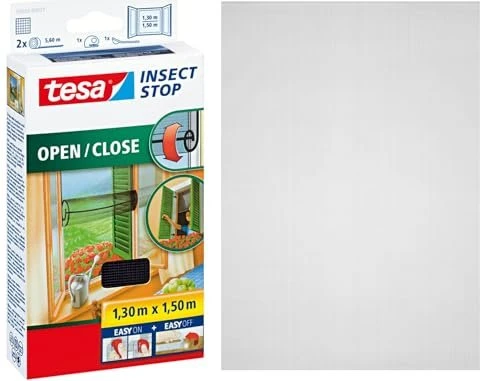 Tesa Fliegengitter Insect Stop Öffnen&Schließen anthrazit