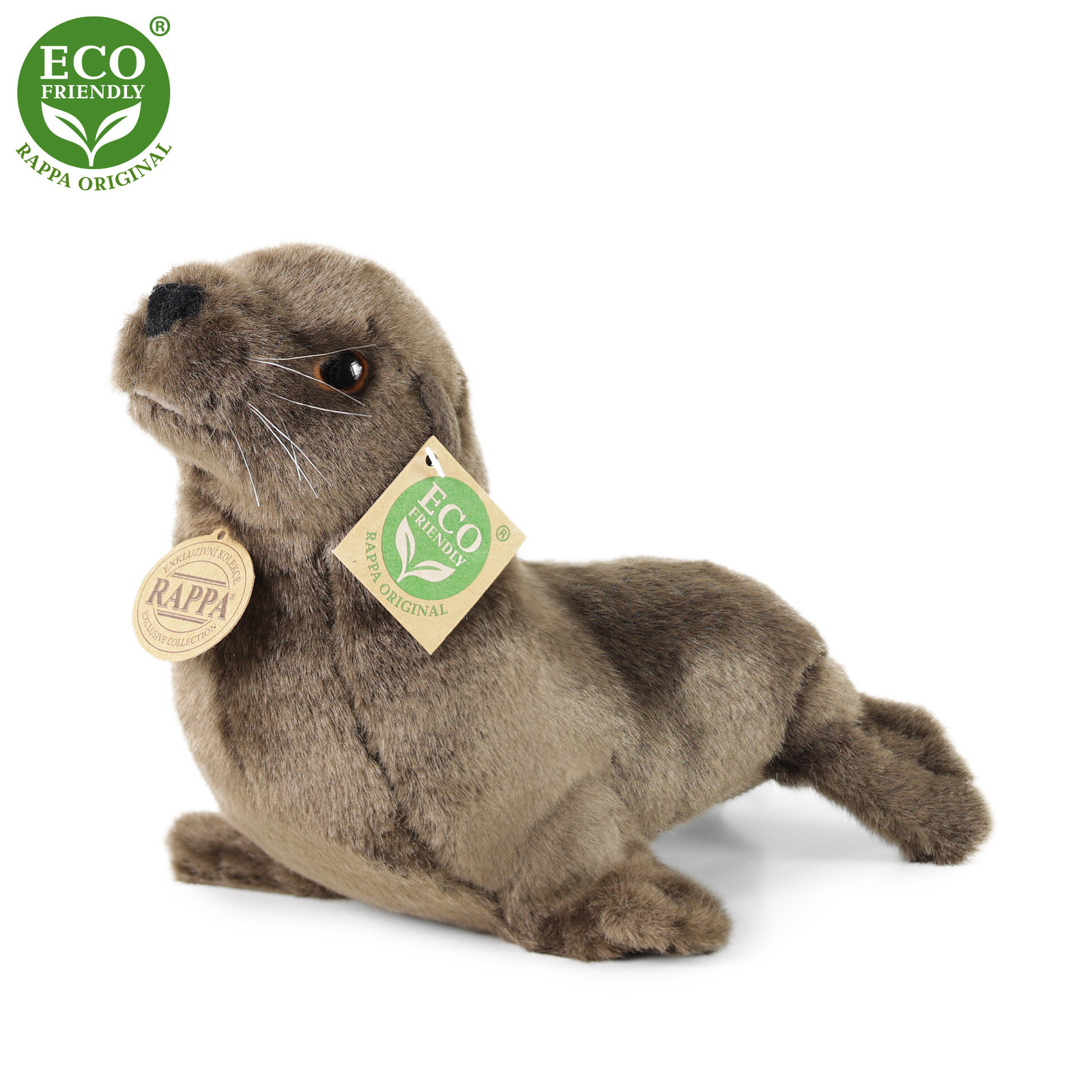 Milieuvriendelijke Pluche Zeehond van Rappa, 24 cm