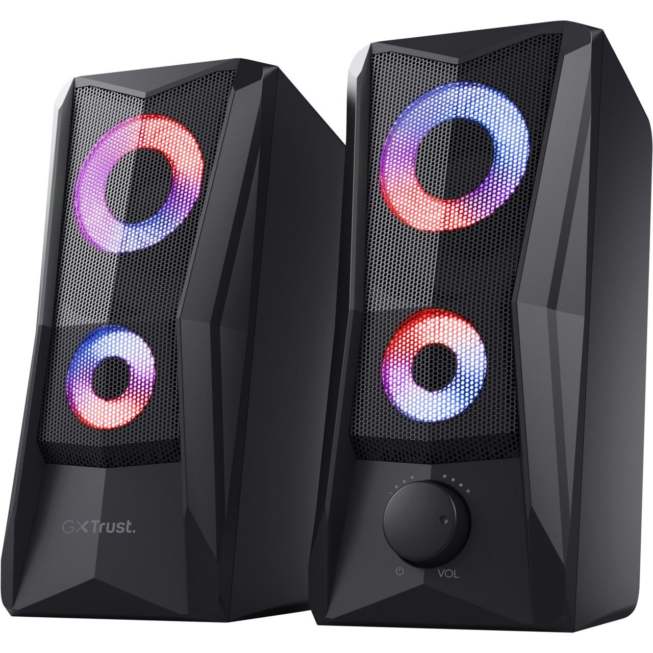TRUST GXT606B JAVV GAMING LAUTSPRECHER SET 25108 schwarz RGB