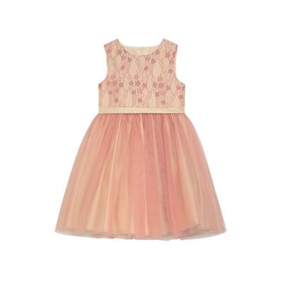 Partykleid DANAMADE "DANAMADE Dresses Mädchenkleid", Mädchen, Gr. 110, EURO, dusty rose, Obermaterial: 100% Polyester. Futter: 100% Polyester, Kleider Partykleid