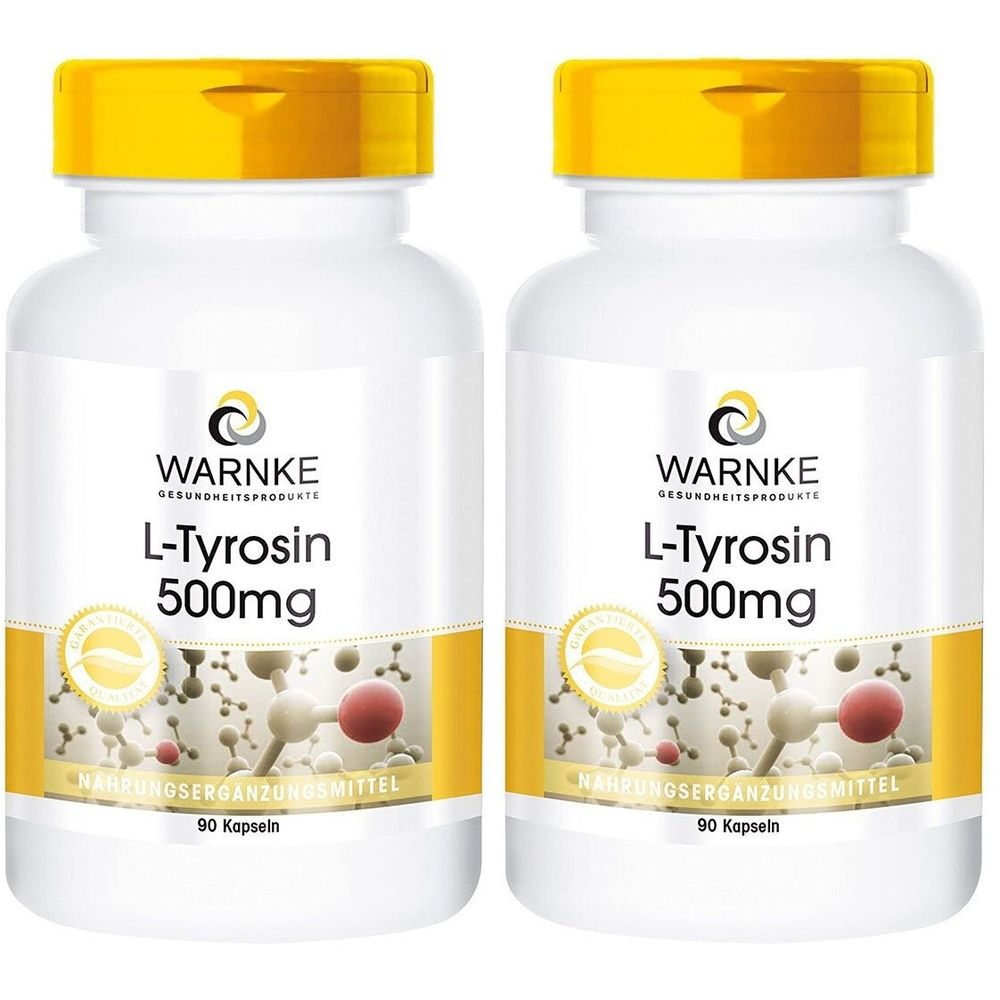 L Tyrosin 500Mg x2 2x90 St Kapseln