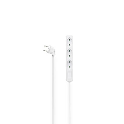 Hama 00223020 Steckdosenleiste Weiß Eurostecker 1St.