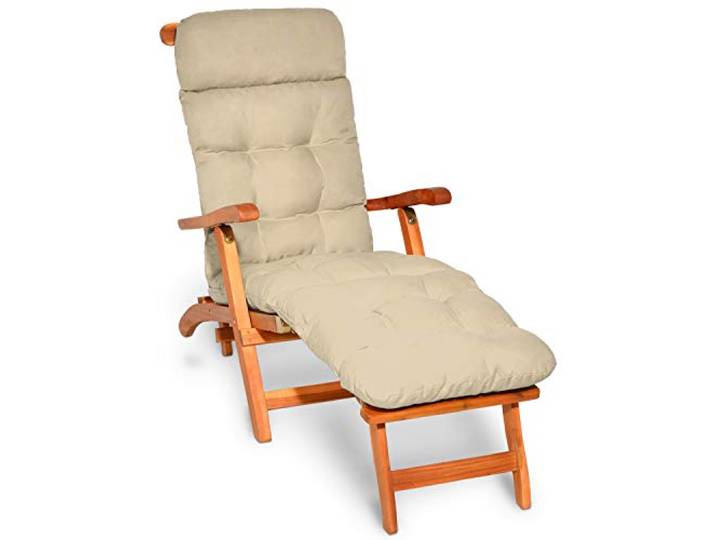 Beautissu Liegenauflage Deckchair Sonnenliegen Liegestuhl Gartenmöbel